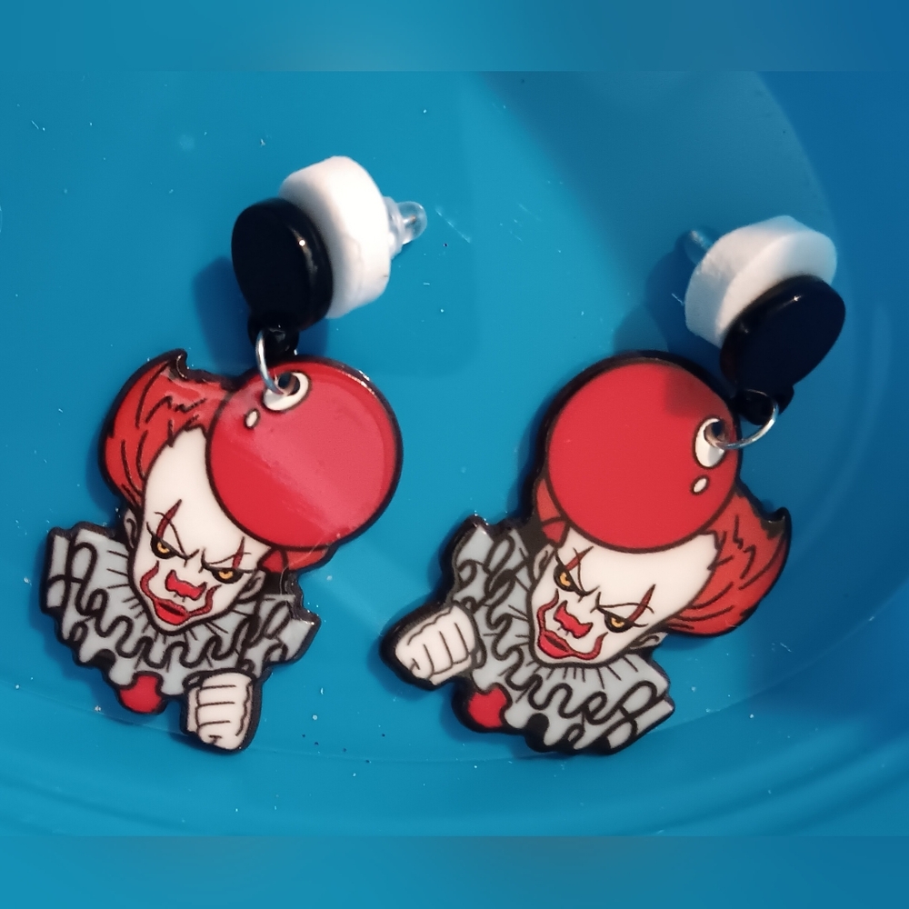 IT Clown Earrings (NWT)